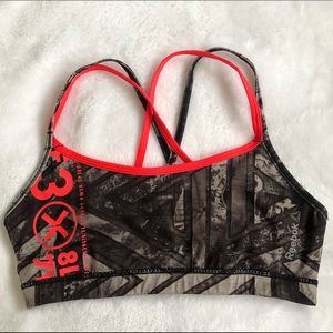 Reebok crossfit medium-impact sports bra